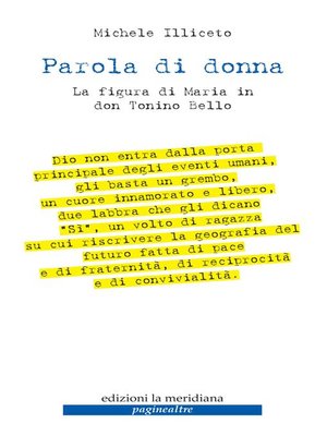 cover image of Parola di donna
